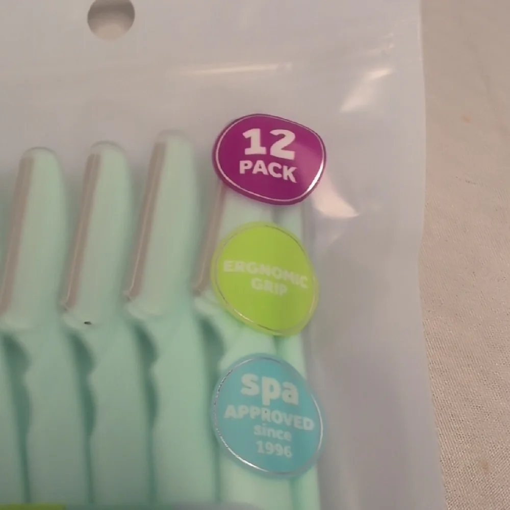Bliss Smooth Ya Later Dermaplaning Razors -Mint Green 12 Pack